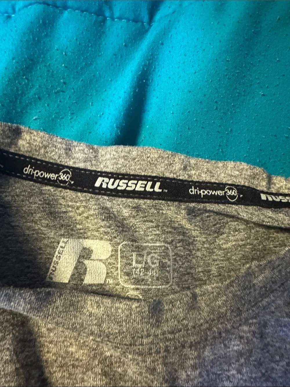 Russell Athletic Heather Gray Crewneck Tee